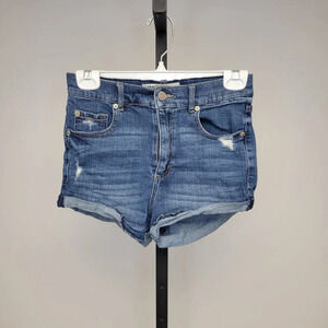 Garage Retro High Waist  Jean Shorts